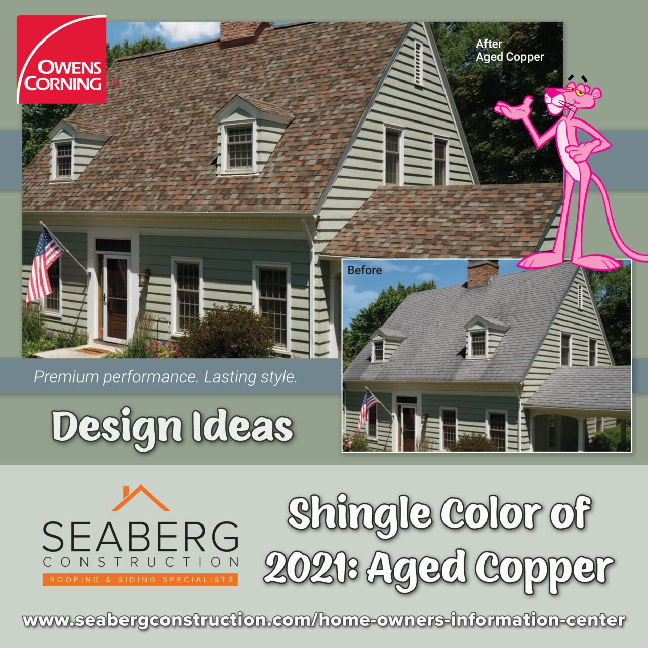 Seaberg Construction Blog 2021 Shingle Of The Year Owens Corning