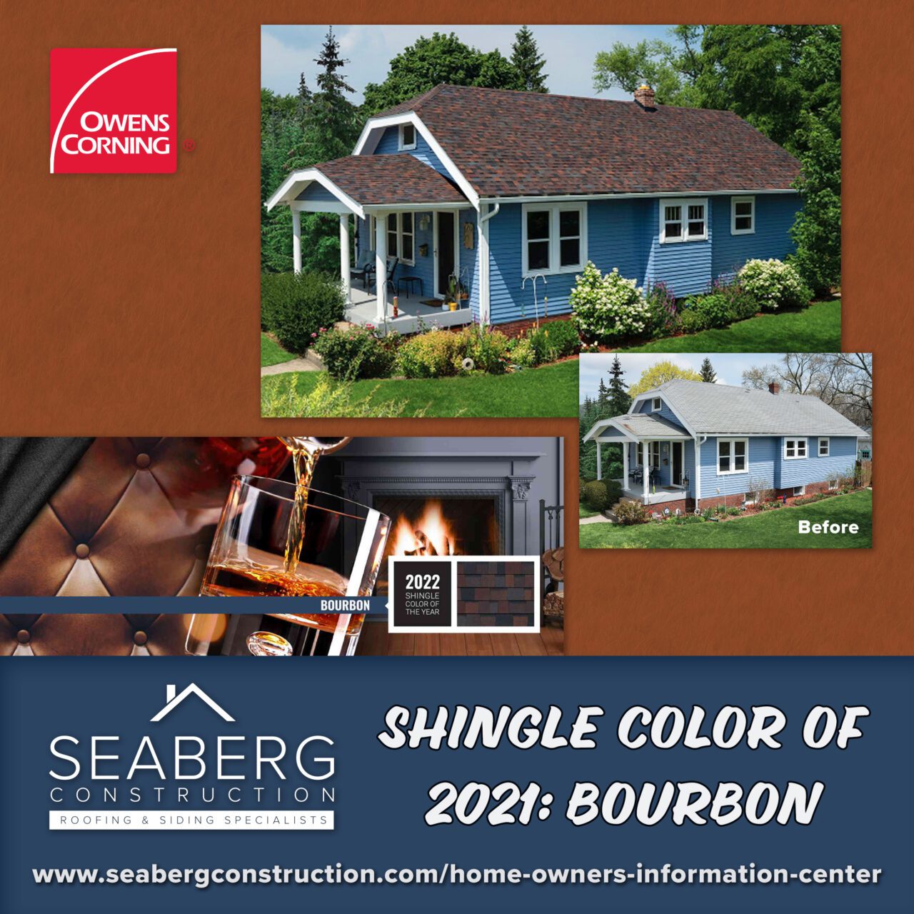 Seaberg Construction Blog: 2022 Shingle Of The Year Owens Corning