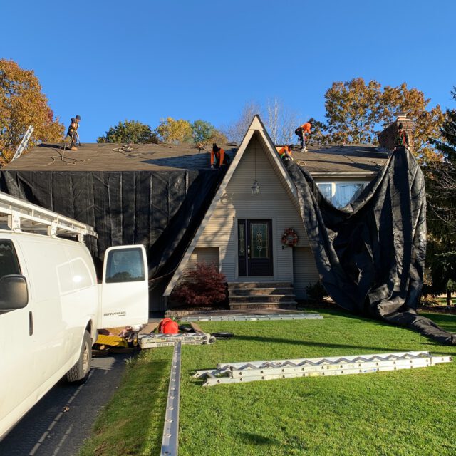 Roof Replacement Progress