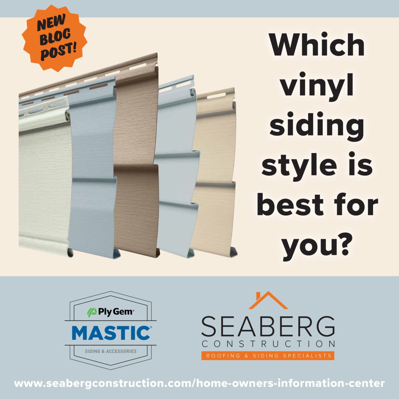 Which Style of Vinyl Siding is Best for You?