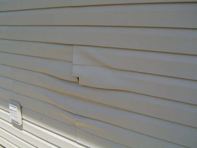 Warped Vinyl Siding