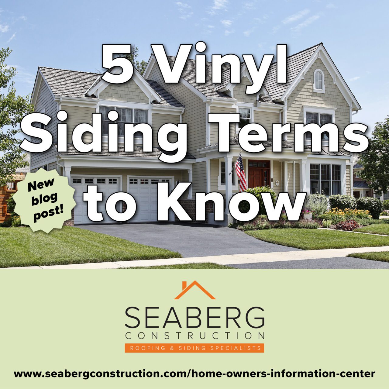 Seaberg Construction Blog: 5 Vinyl Siding Terms to Know