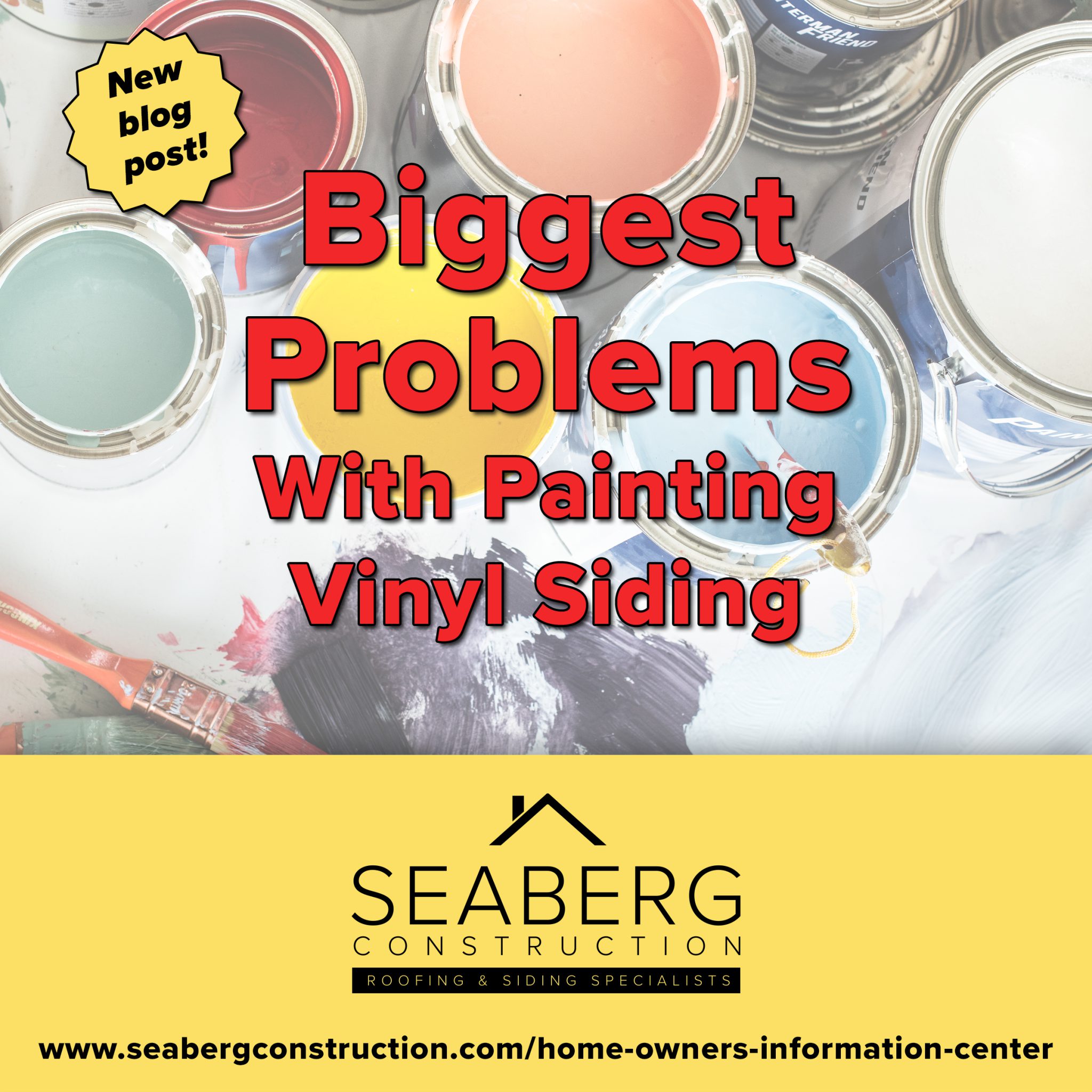 Seaberg Blog Biggest Problems With Painting Vinyl Siding
