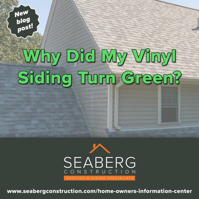 Why Did My Vinyl Siding Turn Green?