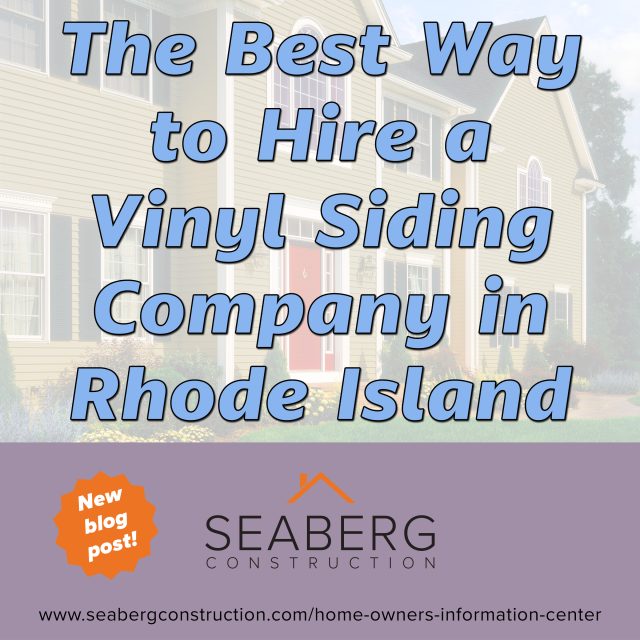 The Best Way to Hire a Vinyl Siding Company in Rhode Island