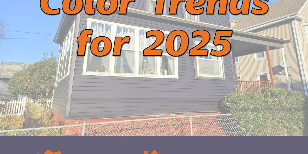 Exterior Home Color Trends for 2025