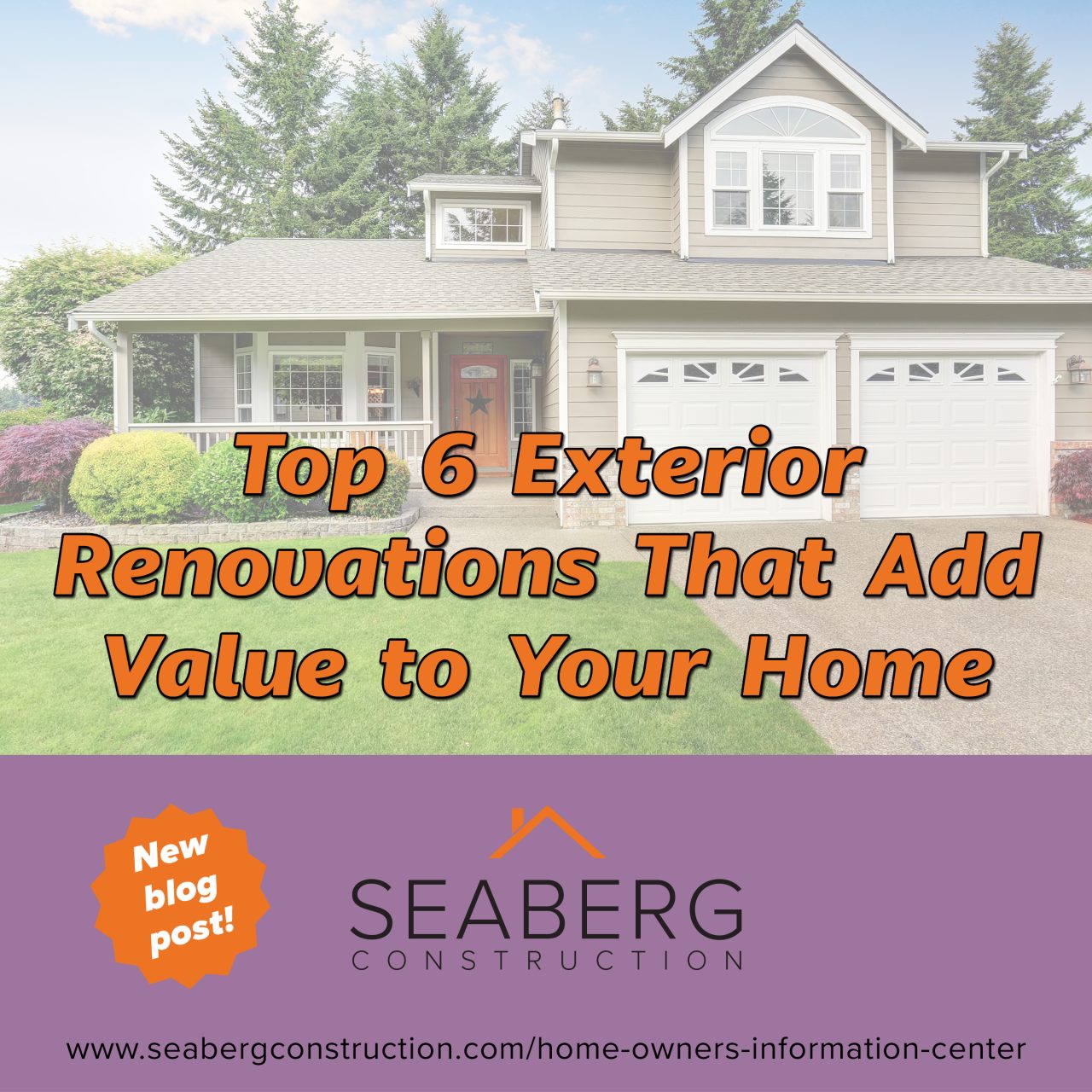 Seaberg Construction Blog: Top 6 Exterior Renovations That Add Value to Your Home, vinyl siding RI, vinyl siding rhode island, certainteed vinyl siding, mastic vinyl siding, siding contractor ri, siding installer rhode island, general contractor ri, siding company rhode island, Free online roof replacement estimate, roof quote, instant roof quote, how much will my roof cost