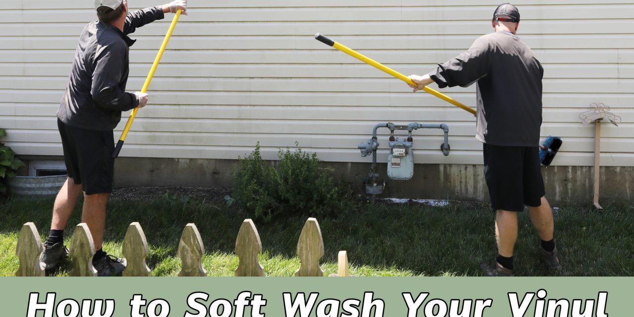 How to Soft Wash Your Vinyl Siding the Right Way