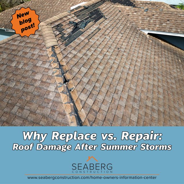 Why Replace vs. Repair: Roof Damage After Summer Storms