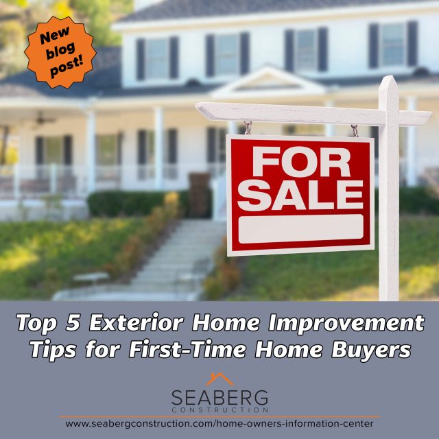 Top 5 Exterior Home Improvement Tips for First-Time Home Buyers