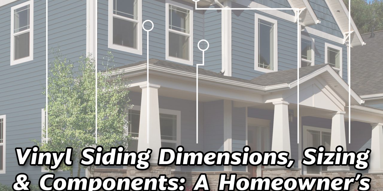 Vinyl Siding Dimensions, Sizing & Components: A Homeowner’s Guide