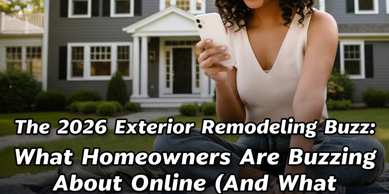 What Homeowners Are Buzzing About Online in 2026